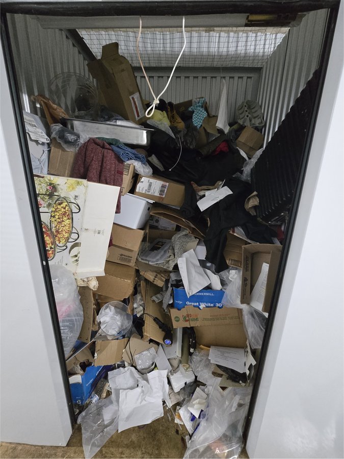 5 x 5 storage unit in Charlotte, NC