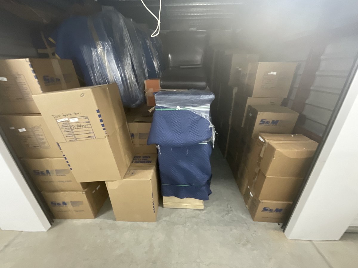 10 x 18 storage unit in Charlotte, NC