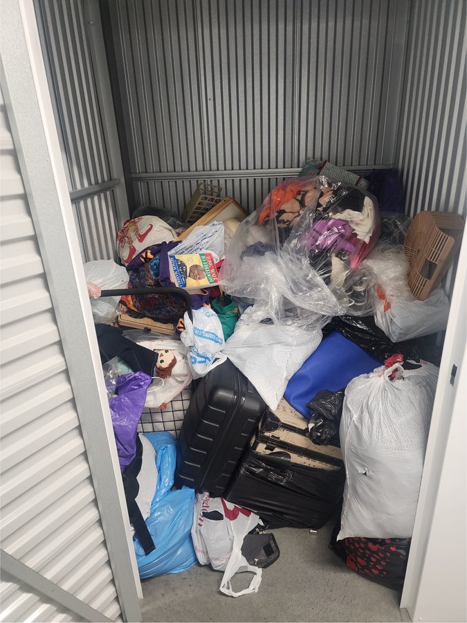 5 x 5 storage unit in San Diego, CA