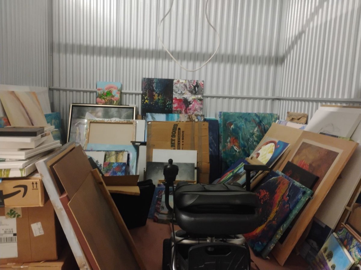 10 x 10 storage unit in Wellington, FL