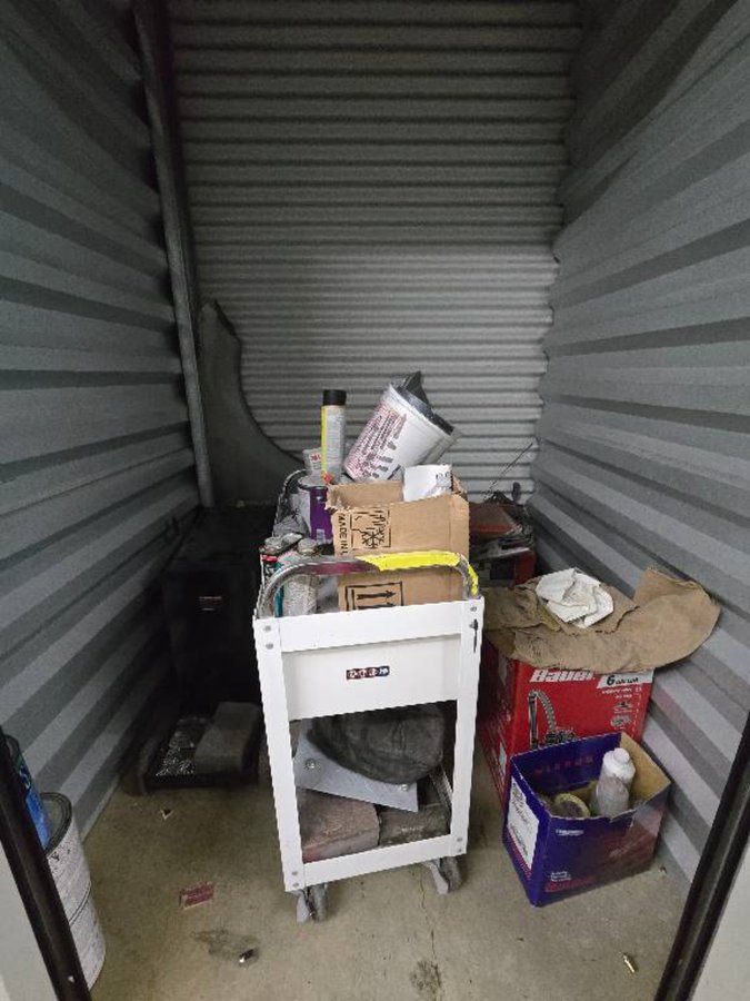 5 x 5 storage unit in Vallejo, CA