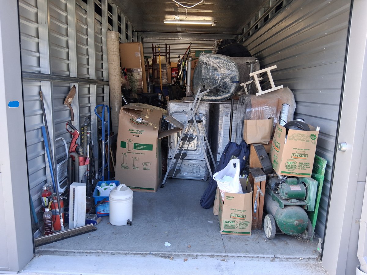 10 x 25 storage unit in Rancho Mission Viejo, CA