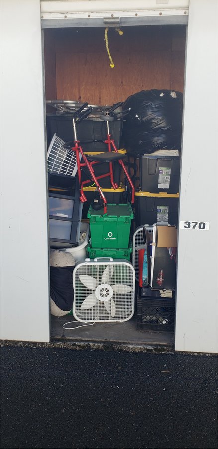 5 x 5 storage unit in Medford, OR