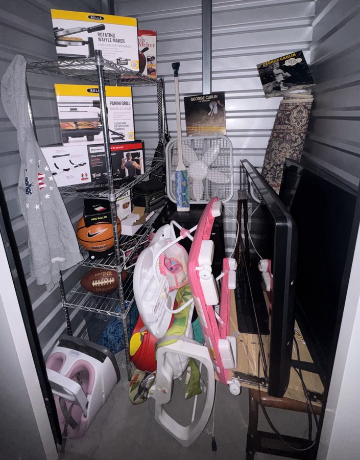 5 x 5 storage unit in Wilmington, MA