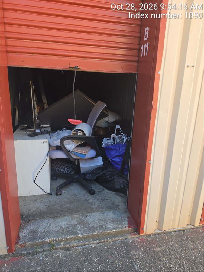 5 x 15 storage unit in Hattiesburg, MS