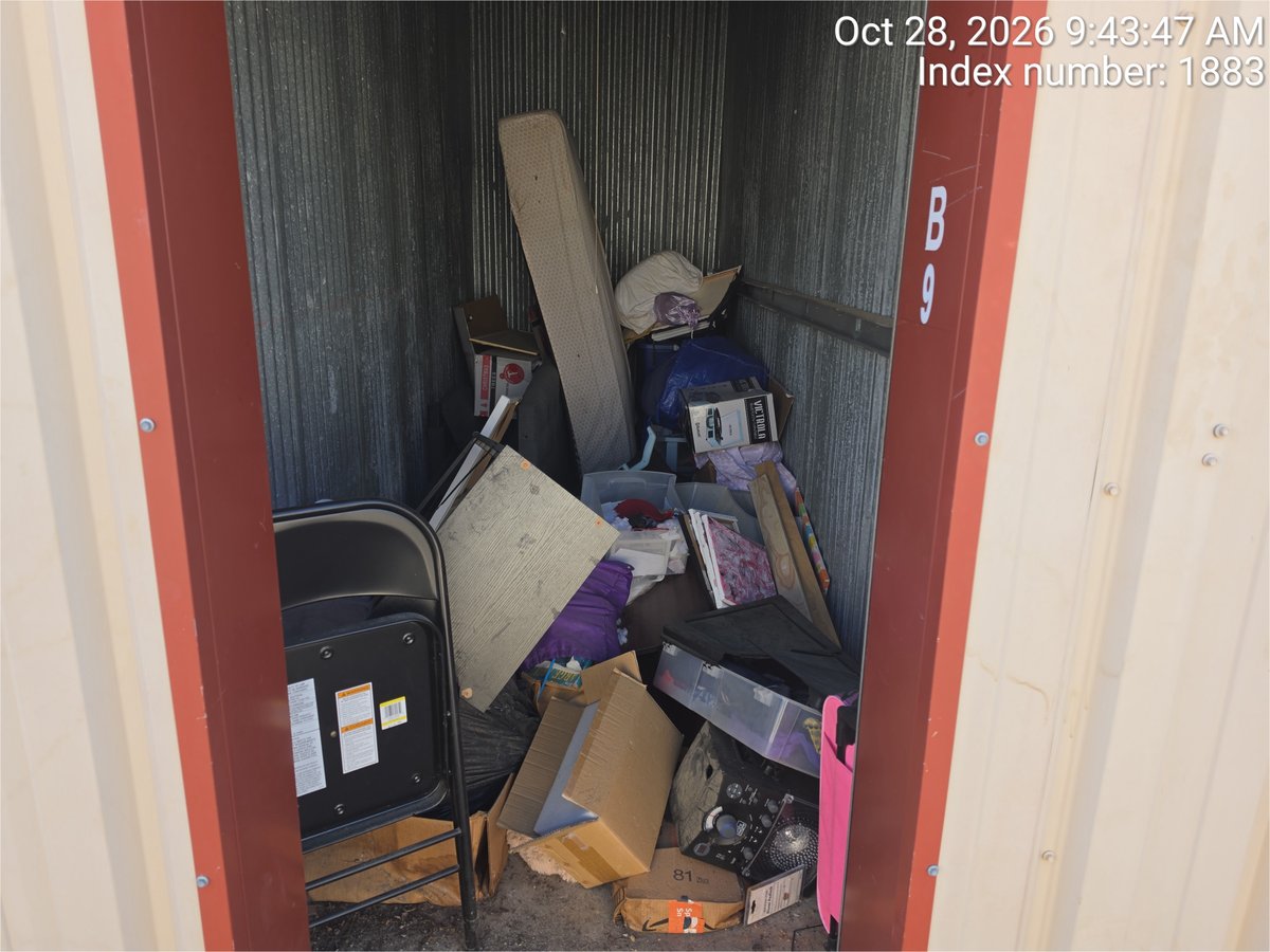 5 x 15 storage unit in Hattiesburg, MS