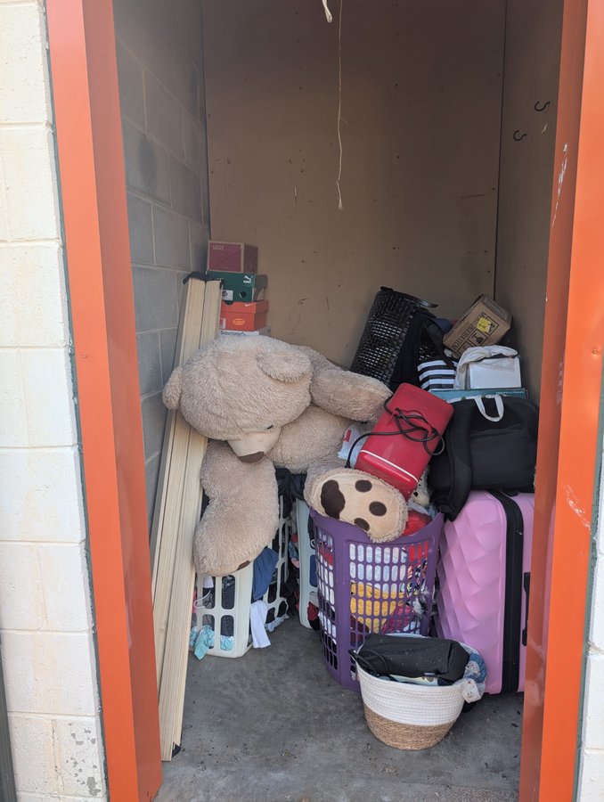 5 x 5 storage unit in Danville, IL