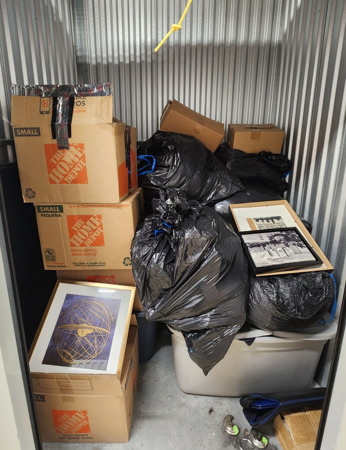 5 x 5 storage unit in Lawrenceville, GA