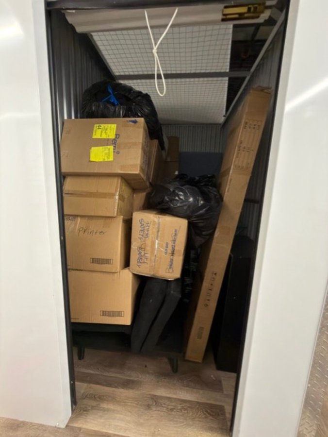 5 x 10 storage unit in Fitchburg, MA