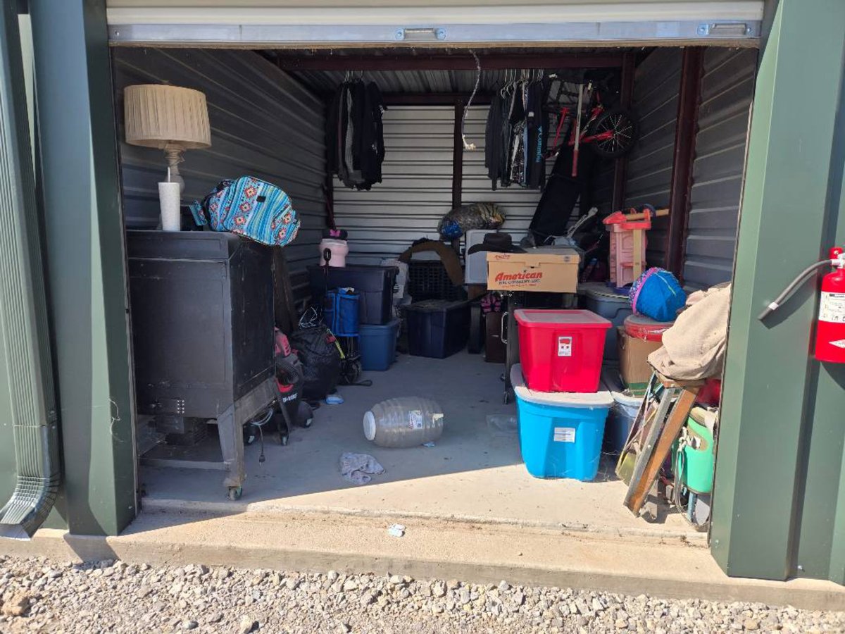 10 x 15 storage unit in Weatherford, TX