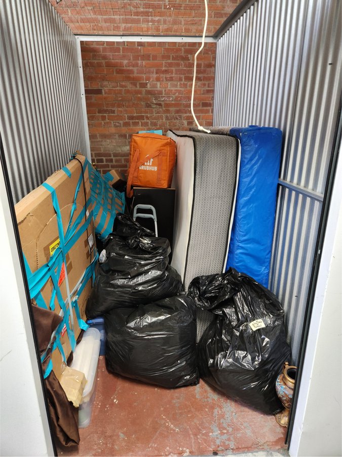 5 x 10 storage unit in Raleigh, NC