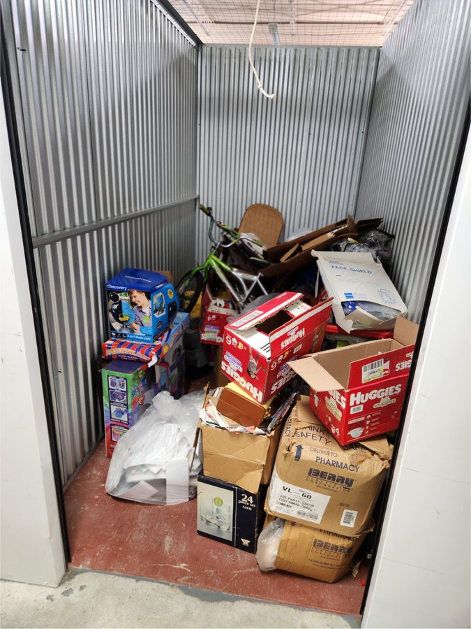 5 x 10 storage unit in Raleigh, NC