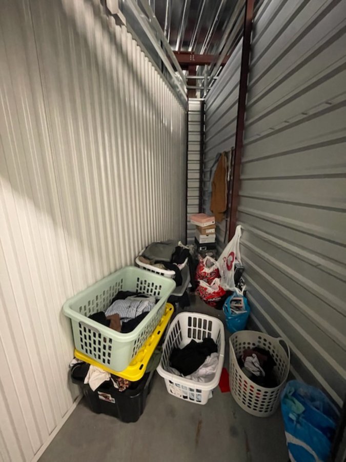 5 x 5 storage unit in Charlotte, NC