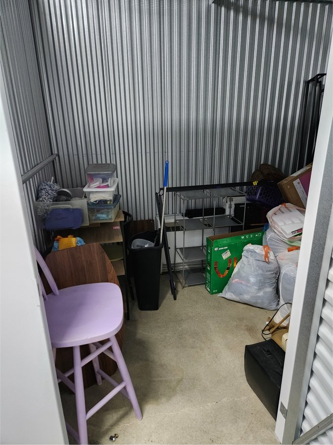 7 x 10 storage unit in Raleigh, NC