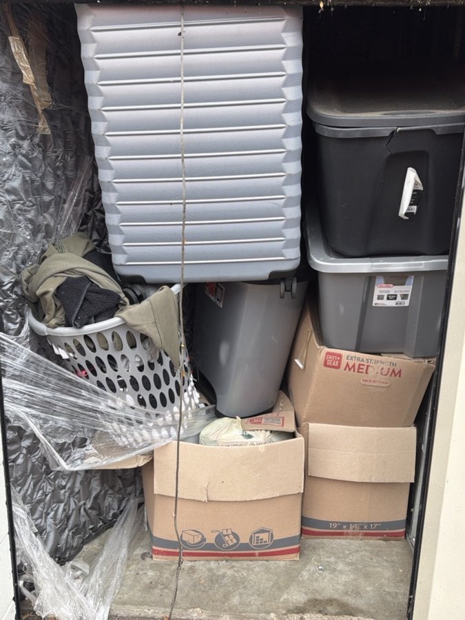 5 x 5 storage unit in Blaine, MN