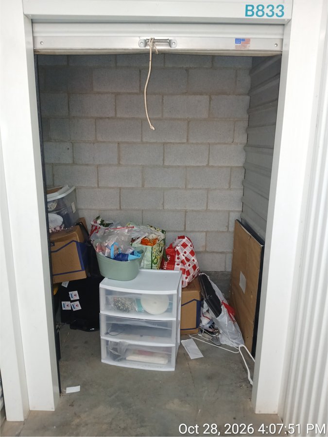 5 x 15 storage unit in Raleigh, NC