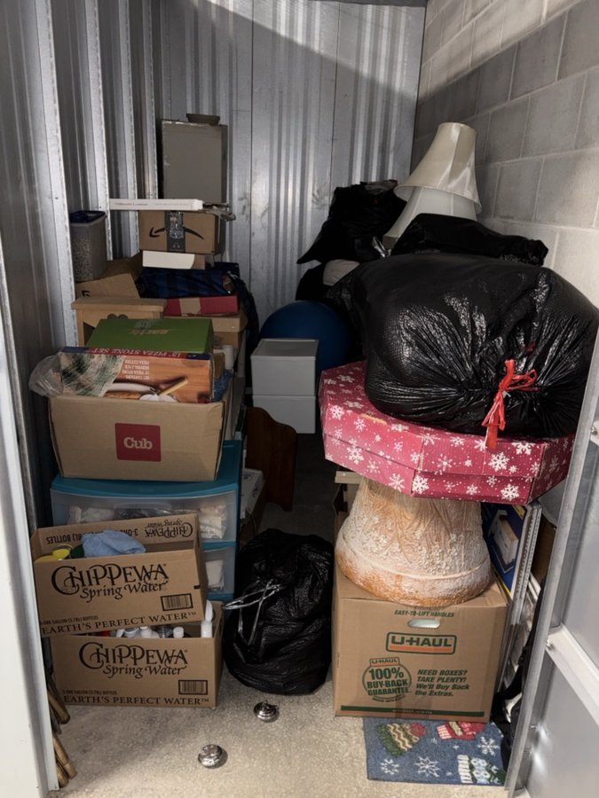 5 x 10 storage unit in Stillwater, MN
