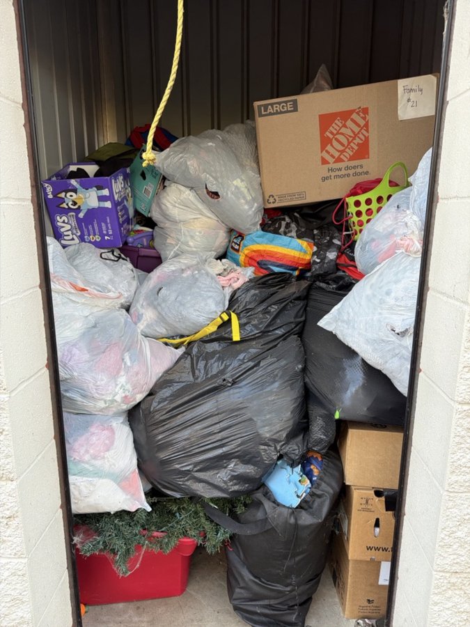 5 x 5 storage unit in Vadnais Heights, MN
