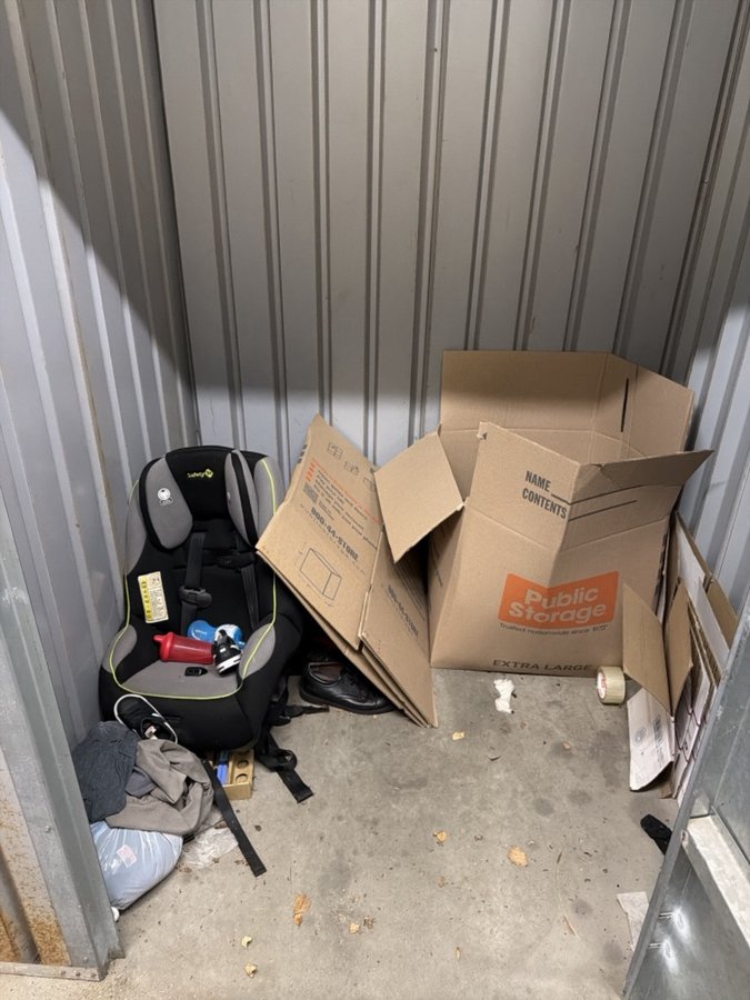 5 x 5 storage unit in Brooklyn Park, MN