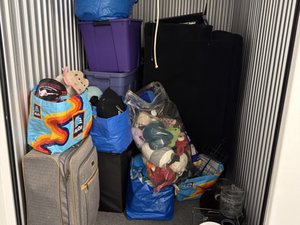 5 x 10 storage unit in Bloomington, MN