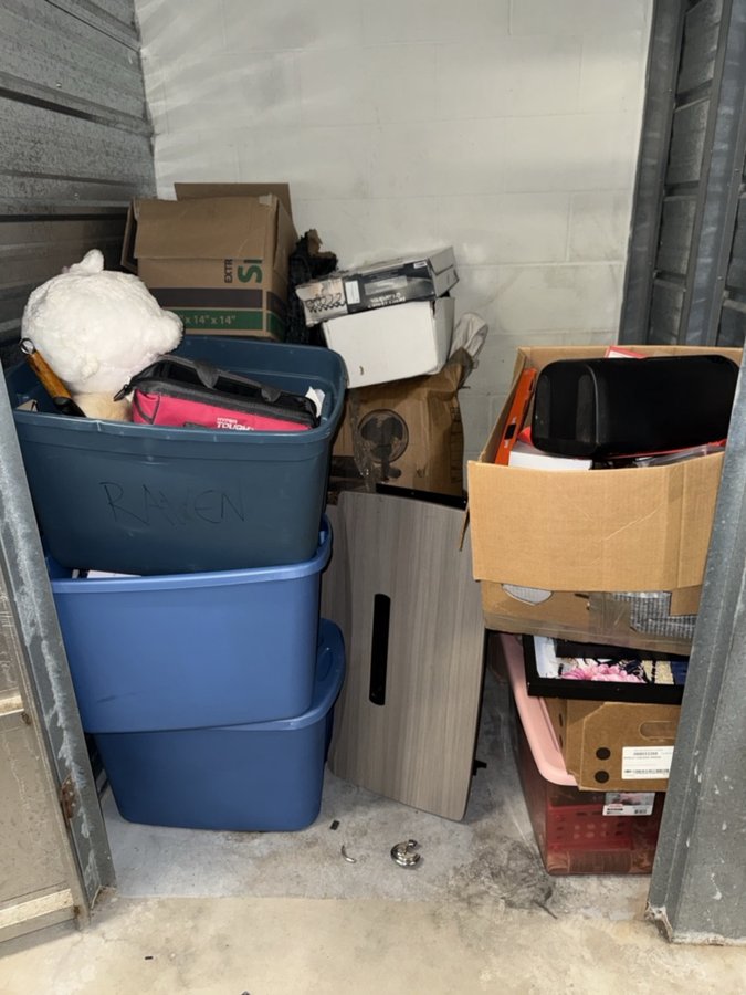 5 x 5 storage unit in Brooklyn Park, MN