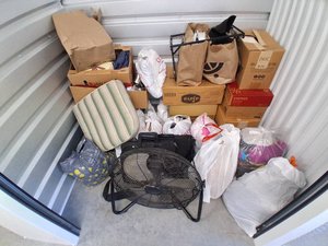 5 x 5 storage unit in Lancaster, CA