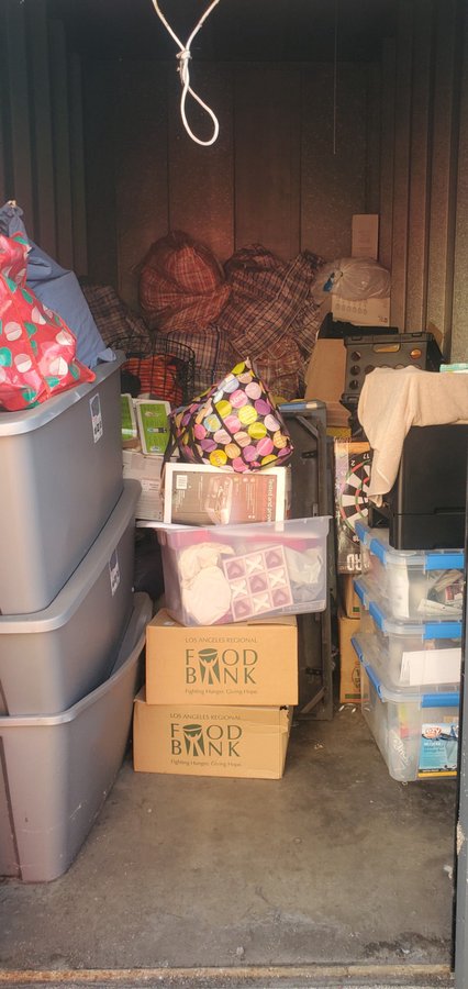6 x 12 storage unit in Long Beach, CA