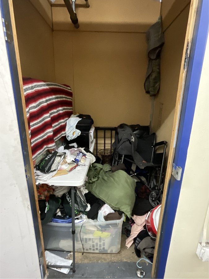 5 x 5 storage unit in Las Vegas, NV