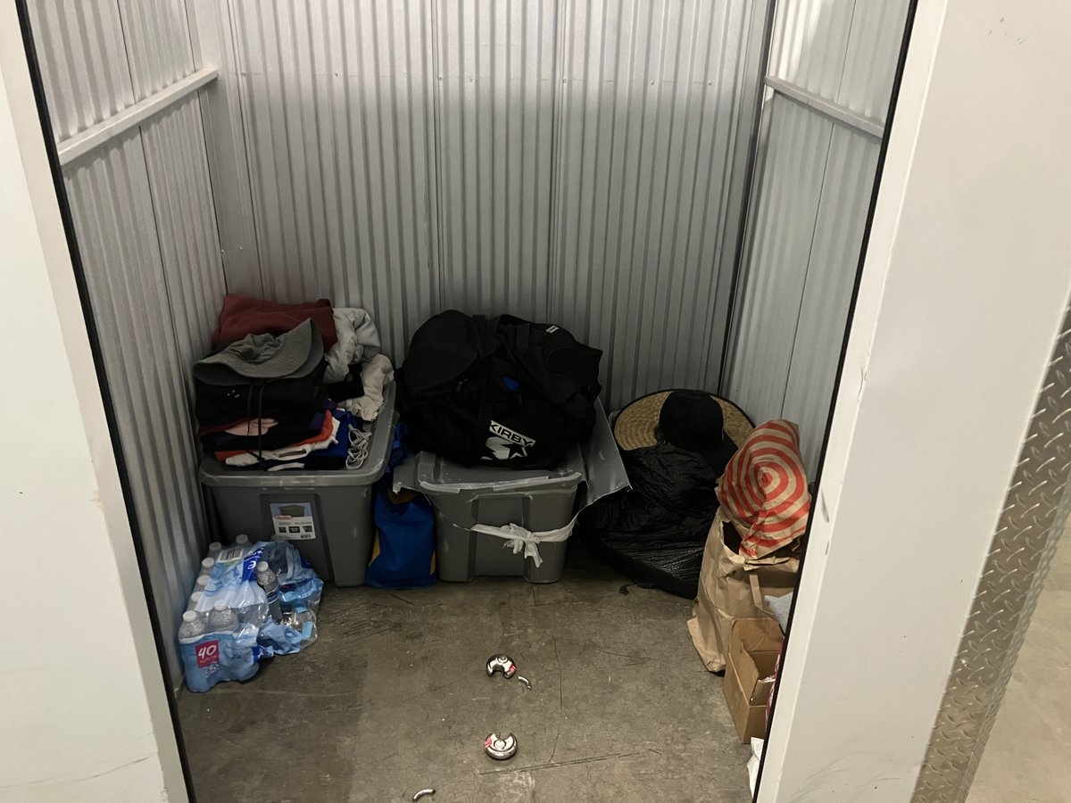 5 x 5 storage unit in Temecula, CA