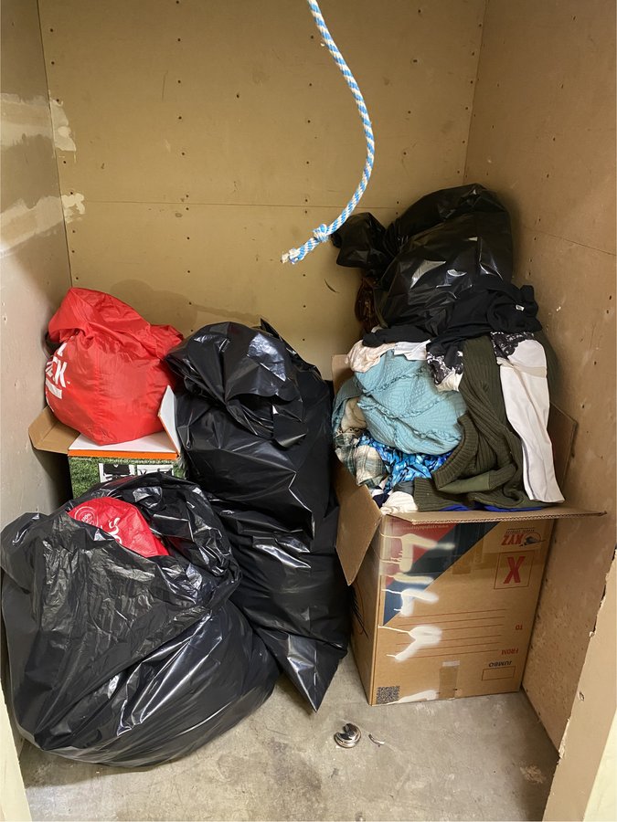 5 x 5 storage unit in Oceanside, CA