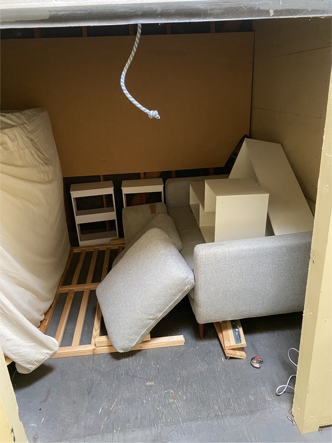 8 x 8 storage unit in Oceanside, CA