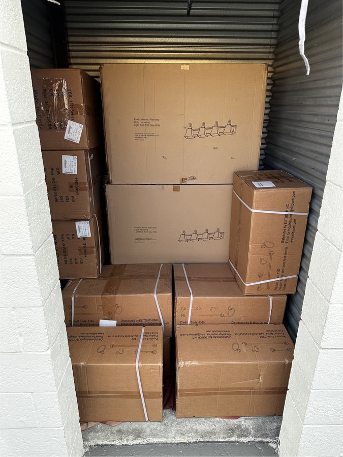 5 x 5 storage unit in Pembroke Pines, FL